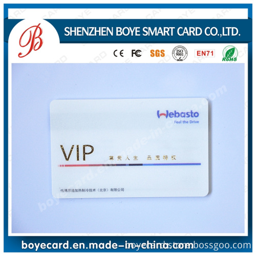 Gold Hot Stamping VIP Card